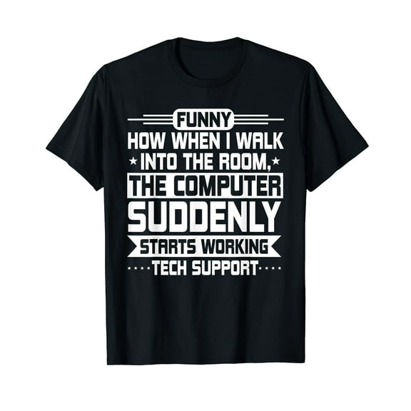 Tech Support Help Desk Information Technology Call Center T-Shirt