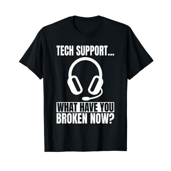 Tech Support Help Desk Information Technology Call Center T-Shirt