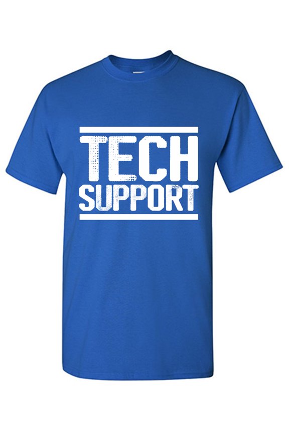 Tech Support Sarcastic Humor Graphic Tees Gift For Mens Novelty Funny T Shirt