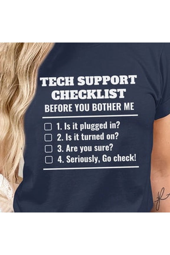 Tech Support Shirt For It Guy Gift, Computer Science Teacher T-Shirt, Geek Trending Graphic Tee, Help Desk It Support Tshirt TSHIRT All Size S-5XL