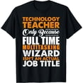 thumbnail image 1 of Tech Teacher Multitasker Educator T-Shirt, 1 of 3