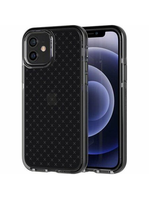 Evo Check Case for iPhone 12/iPhone 12 Pro - Smokey/Black