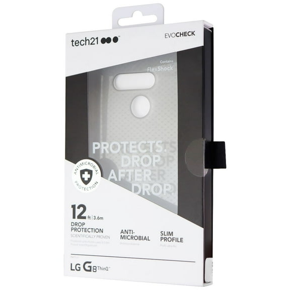 Tech21 Evo Check Series Case for LG G8 ThinQ - Smokey Black