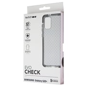 Tech21 Evo Check Series Gel Case for Samsung Galaxy S20+ Plus 5G- Smokey Black