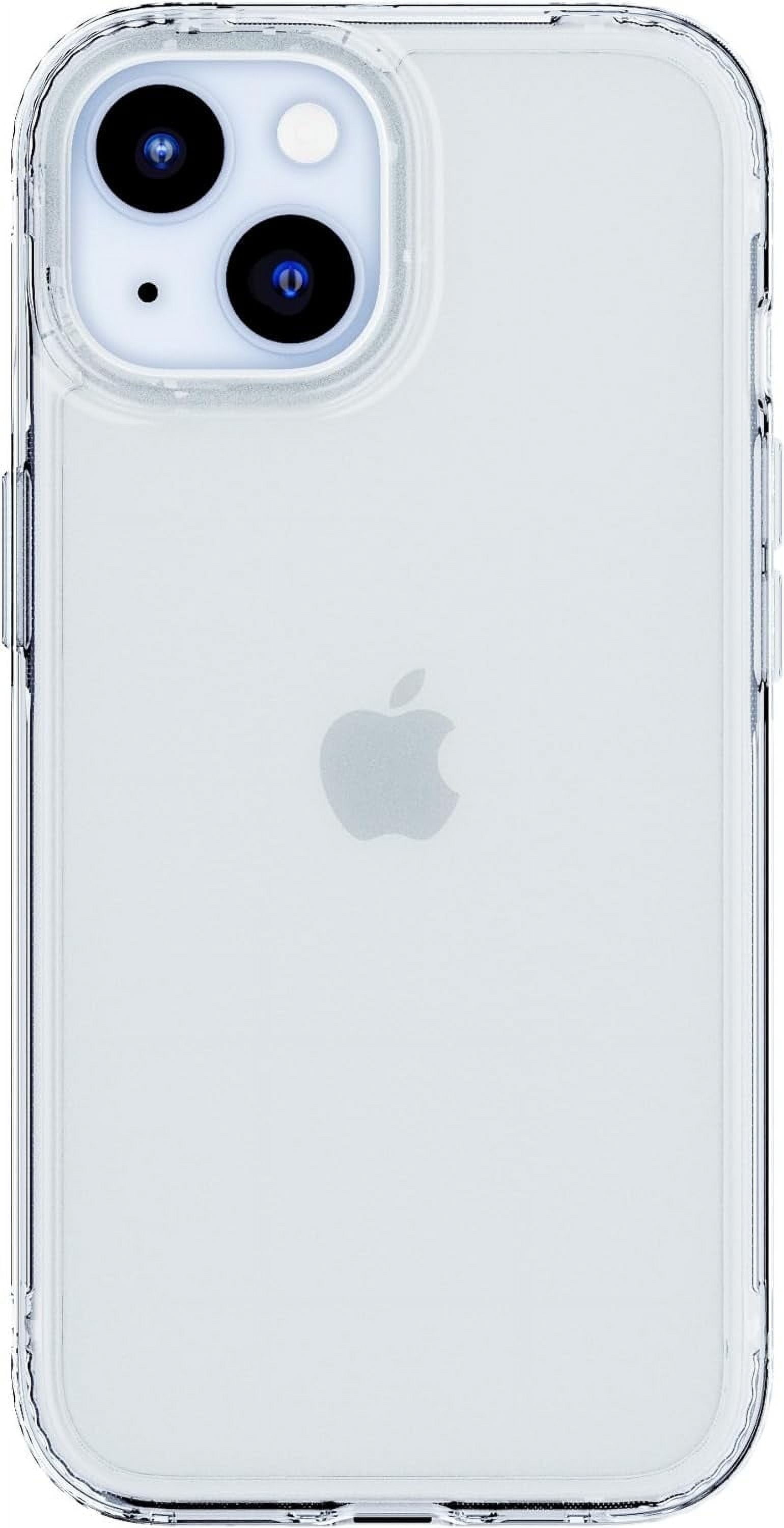 Tech21 Evo Clear Case for iPhone 15 - Crystal Clear, Protective Cover