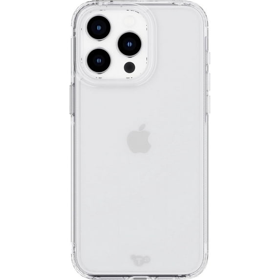 Tech21 Evo Clear Case for iPhone 15 Pro, Clear, Impact-Resistant, Anti-Scratch Cell Phone Case