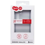 Tech21 Evo Clear For Samsung Galaxy S23 Anti Yellowing Scratch Resistant With 12ft Drop Protection Clear Phone Case