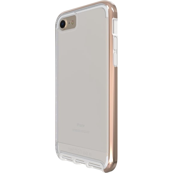 Tech21 Evo Elite Case for iPhone 7 - Clear Polished Gold