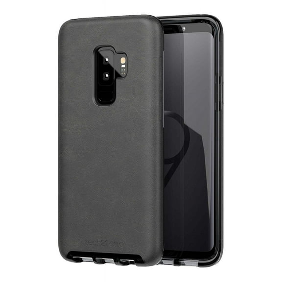 Tech21 Evo Luxe Series Protective Phone Case for Samsung Galaxy S9 Plus - Black