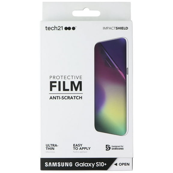 Tech21 Impact Shield Screen Protector for Samsung Galaxy S10+