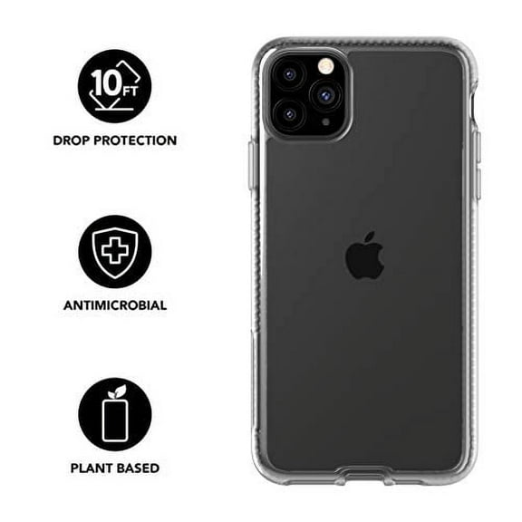 Tech21 Pure Clear Case for iPhone 11 - Transparent, Shockproof Protection & Slim Design