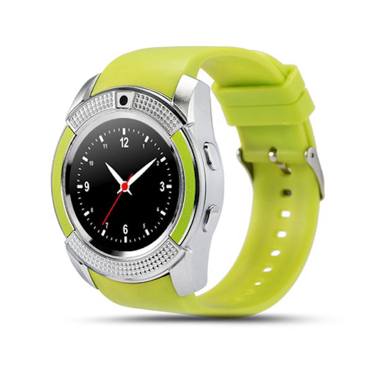 TechComm V8 Bluetooth and GSM Unlocked Smartwatch with Fitness Tracker ...