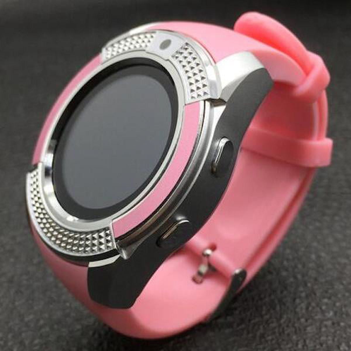 TechComm V8 Bluetooth and GSM Unlocked Smartwatch with Fitness Tracker ...