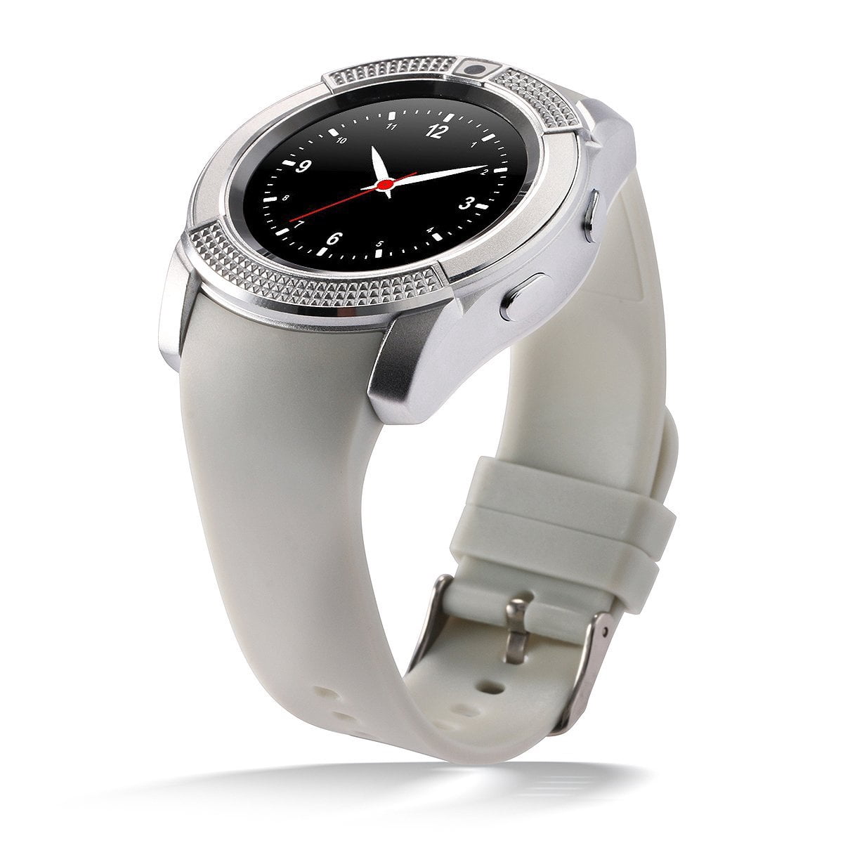 TechComm V8 Bluetooth and GSM Unlocked Smartwatch with Fitness Tracker ...