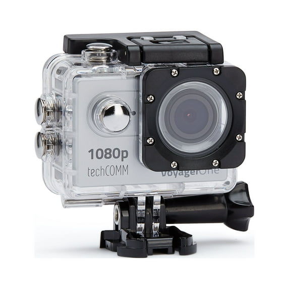 TechComm Voyager One 1080P Sports Action Wi-Fi Camera with CMOS Sensor