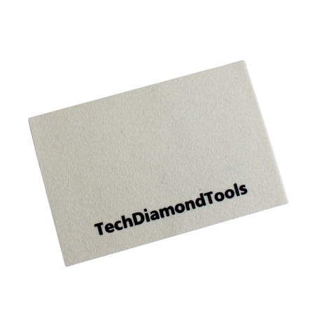 TechDiamonTools Wool Cloth for Buffing or Polishing with Diamond Pastes and Powders 1 piece black