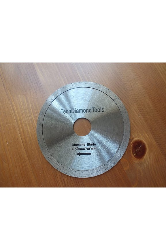 TechDiamondTools 4.5 Inch Diamond Continuous Saw Blade