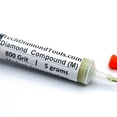 thumbnail image 1 of TechDiamondTools Diamond Lapping Compound Polish Lapidary Paste 800 Grit 12-25 Microns for Stock Removal or Lapping Metals 5 Grams with Medium (M) 25% Concentration of Diamond Powder, 1 of 6