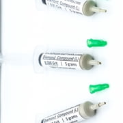 TechDiamondTools Diamond Polish Paste Set of 3 Syringes X 5 Grams L, Polish Lapping Compound, Sizes 1500 3000 5000 Grit, Mesh - With Light10% Concentration of Diamond Powders