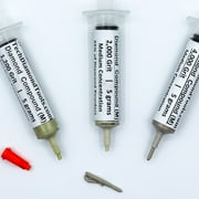 TechDiamondTools Diamond Polishi Paste Set of 3 Syringes X 5 Grams M, Diamond Polish Lapping Compound, Sizes 1200 2000 4000 Grit, Mesh with Medium - 25% Concentration of Diamond Powders