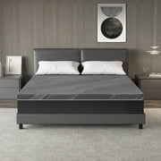 TechForma 10 inch Gel Memory Foam Mattress, King Mattress for Cool Sleep, Medium