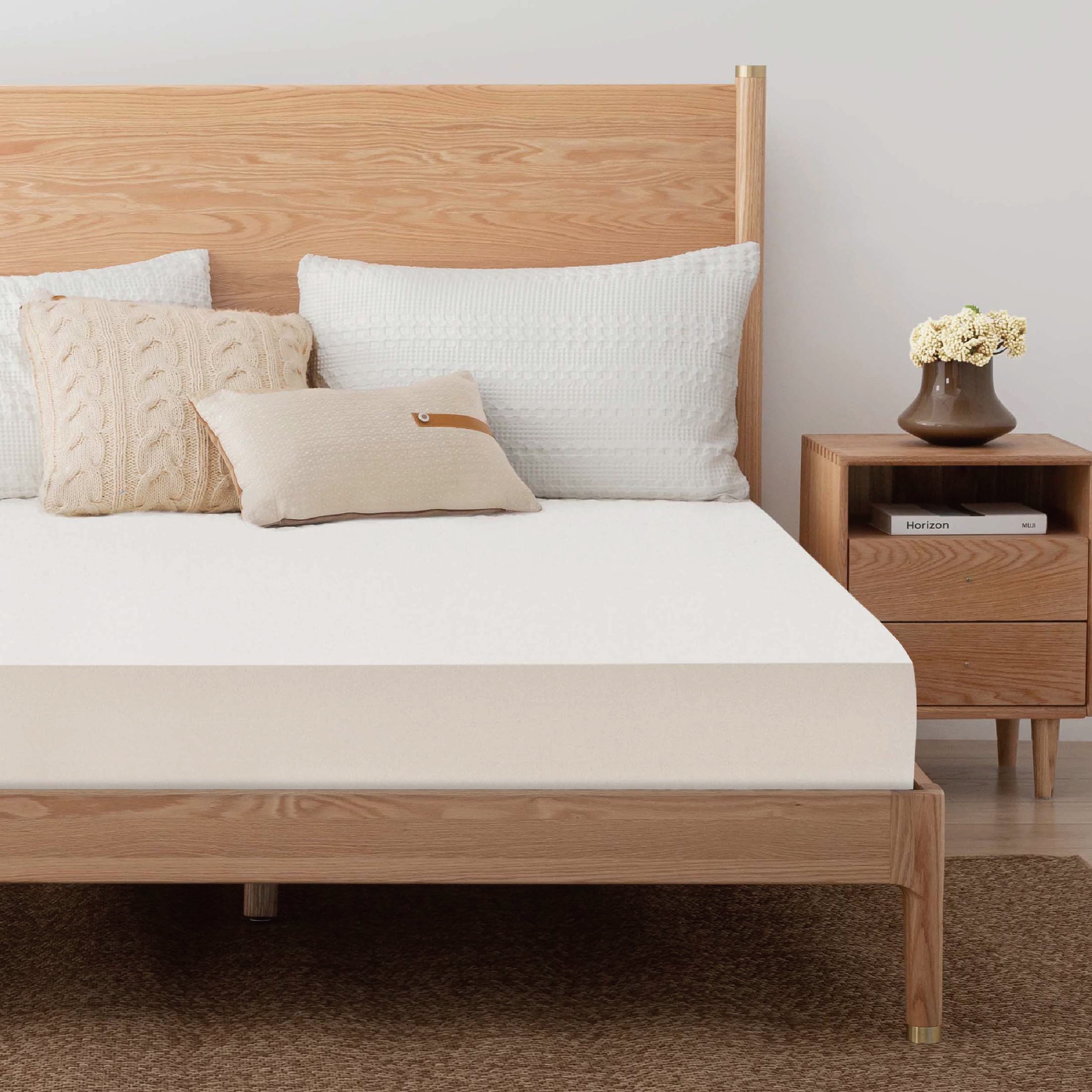 TechForma BPM 6" Twin Mattress, Cooling Gel Memory Foam Mattress in a