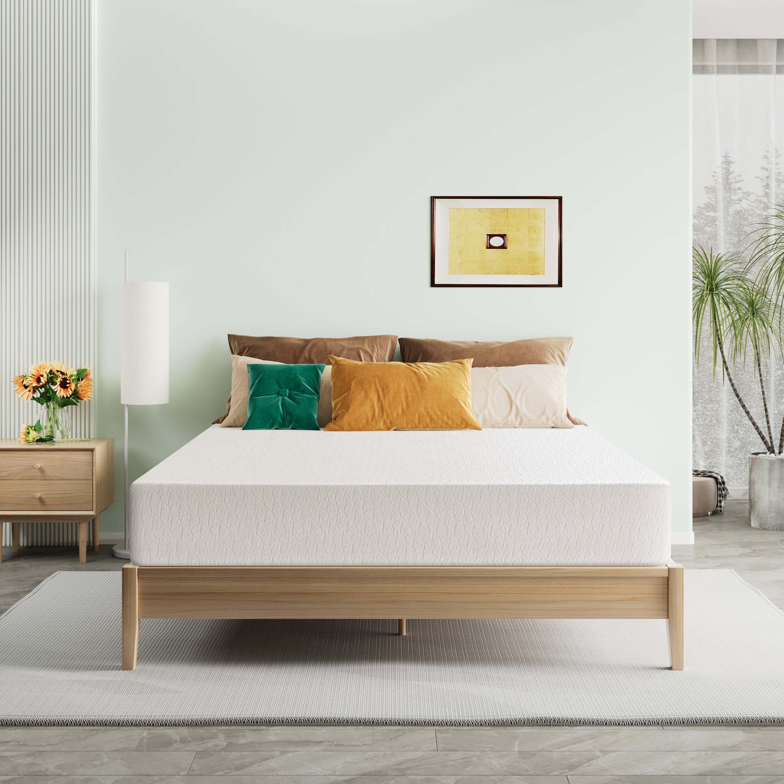 TechForma BPM Twin XL Mattress, 10in Memory Foam Mattress in a Box