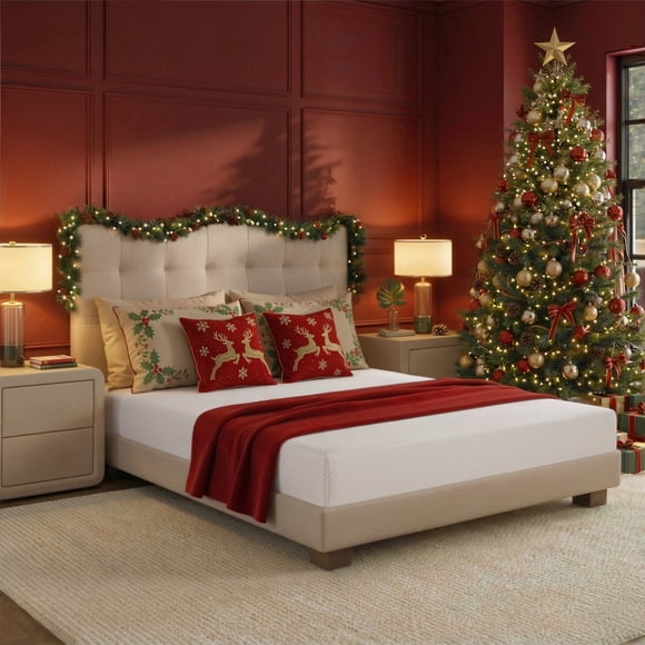 TechForma 8 inch Full Mattress, Gel Memory Foam for Pressure Relief, Medium Firmness Support