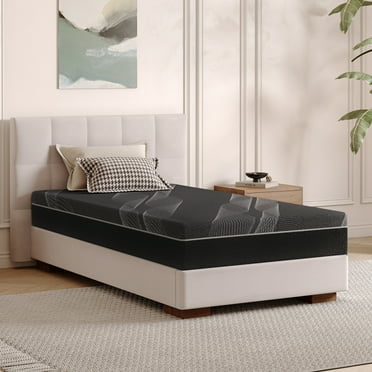 TechForma Twin XL Mattress, 10 inch Gel Memory Foam Mattress in a Box, Medium
