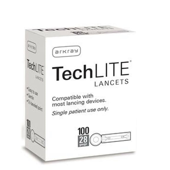 Arkray Techlite Lancets Lancet, 28G, 100/Bx