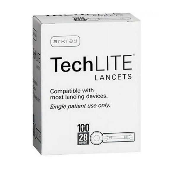 Arkray Techlite Lancets Lancet, 28G, 100/Bx