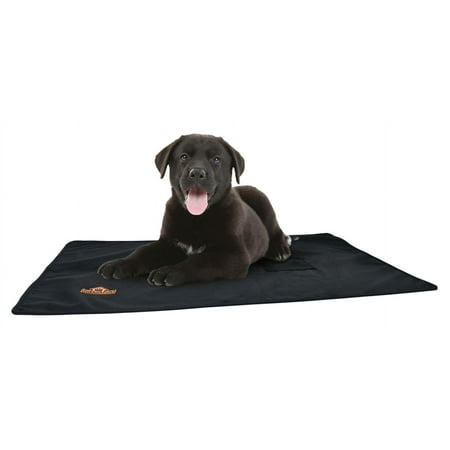 TechNiche Air-Activated Heating Dog Pad w/ HeatPax, Black Size: Small