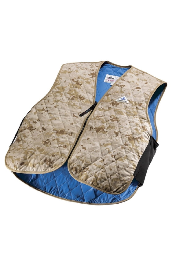 Hyperkewl Evaporative Cooling Sport Vest Marine Camo Small