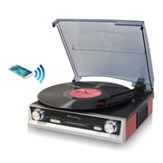 TechPlay ODC107BT, Bluetooth Connection, 3-Speed Turntable FM Radio