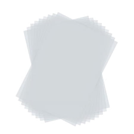 TechTongda 20 Sheets of Inkjet & Laser Printing Transparency Film Sheets for Screen Printing Plate Making