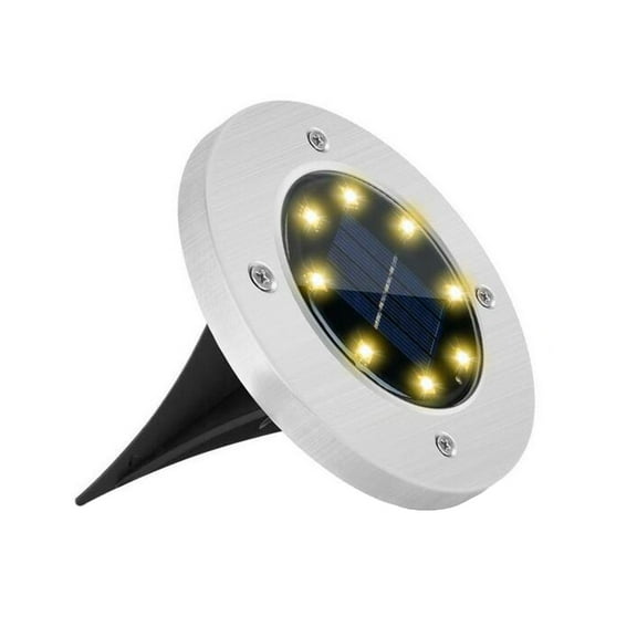 TechToyHub 16 LED Frosted Ground Lights Waterproof Weatherproof Design High Brightness Outdoor Ground Lights with Premium Frosted Shell Stable Performance Perfect for Yard Garden Patio Walkway Lawn