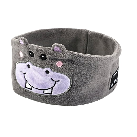 TechToyHub Bluetooth Sleep Headband, Wireless Music Headband with 5.0 Chip, Soft Fleece Fabric for Sleeping and Travel, Cute Embroidered Design