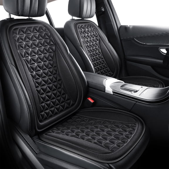 TechToyHub Car Seat Cushion 18.9x18.9 in Ventilation Summer Cool Cushion, Suspended Breathable Quick Heat Dissipation Multi Point Support Anti Gravity Pressure Relief Universal Fit All Season