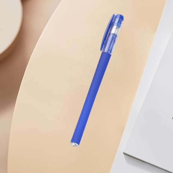 TechToyHub Frosted Gel Ink Pen with 0.5mm Fine Point, Retractable for office or Home, Non-Slip Grip with Smooth Writing, Size 5.7x0.4x0.2in