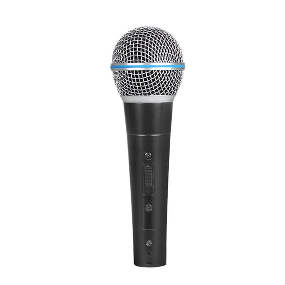 TechToyHub Handheld Dynamic Wired Microphone with 10ft Cable,3.5mm Jack Plug & Play Vocal Mic for Karaoke Singing Speakers Meetings,Noise Cancelling Unidirectional Dynamic Coil Mic