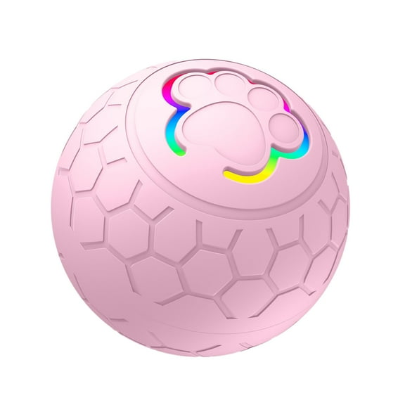 TechToyHub Interactive Rolling Dog Toy for Shepherds, Smart Mobile Rotary with Two Modes, ABS Material and IP54 Water Resistant, Type C Rechargeable for Indoor Play, Toy Diameter 3.0 in