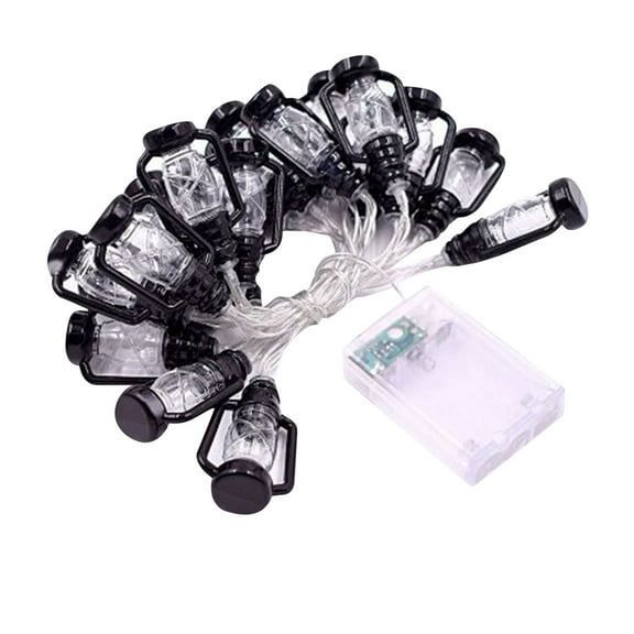 TechToyHub Kerosene LED String Lights Lantern, Party Light Strip for Hotel, for Halloween Decoration, Battery Powered
