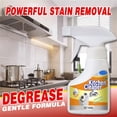 thumbnail image 1 of TechToyHub Kitchen Grease Cleaner 6.1 fl oz Heavy-Duty Degreaser Spray for Range Hood Stove Top Kitchen Surfaces Powerful Grease Dissolution Stain Removal Safe for Stainless Steel Ceramic Glass, 1 of 6