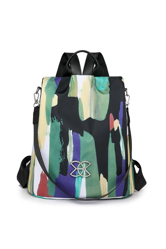 Large Capacity Backpack for Women, Anti-Theft Secure, 13x11x6.3in, Cloth Fabric, Versatile Shoulder, for Travel Work Daily Commute