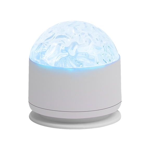 Northern Lights Water Ripple Lamp Internet Celebrity Bedroom Unique Flame Starry Sky Projection Romantic Gift Mood Lighting for Bedroom Living Room Party Atmosphere USB Powered