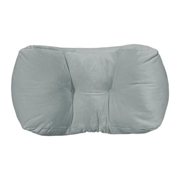 TechToyHub Polyester Waist Cushion Nap Pillow, Ergonomic Chair Backrest Support for office or Car, Lumbar Cushion for Student, 13.8x7.9x6.3in, 13.8x7.9x1.2in