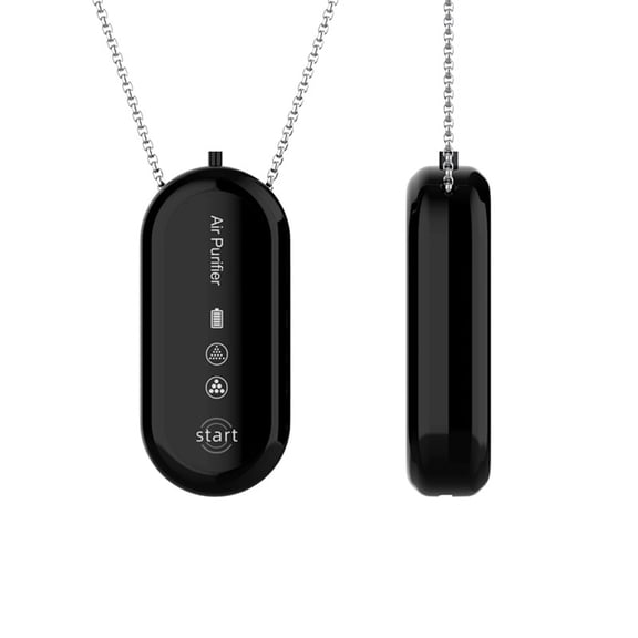 TechToyHub Portable Neck Hanging Air Purifier, Wearable Ionic Purifier for Travel, Rechargeable Mini Air Cleaner for Home and office, Negative Ion Generator