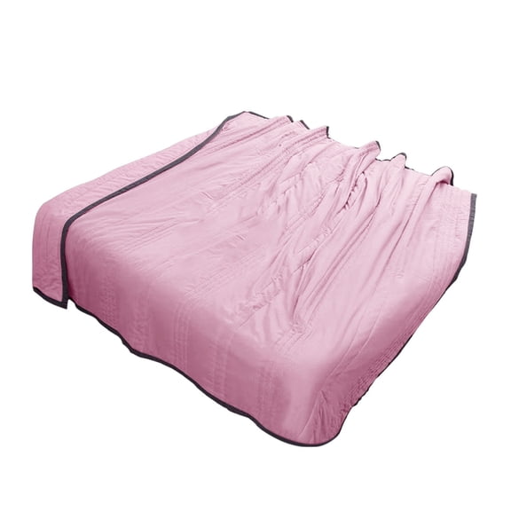 TechToyHub Premium Cooling Weighted Blanket for Adults, Soft Breathable Fabric with Dark Trim, Calming Heavy Blanket for Stress Relief & Better Sleep, All-Season Use, Machine Washable