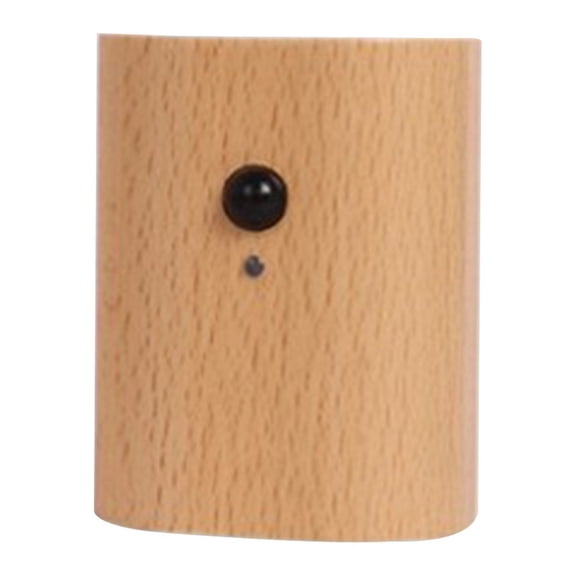 TechToyHub Wood Grain Human Induction LED Light, 1 Piece Magnetic Suction Wall Light for Bedside Bedroom, USB Night Light, 500mAh, 2.9x2.2x1.1in