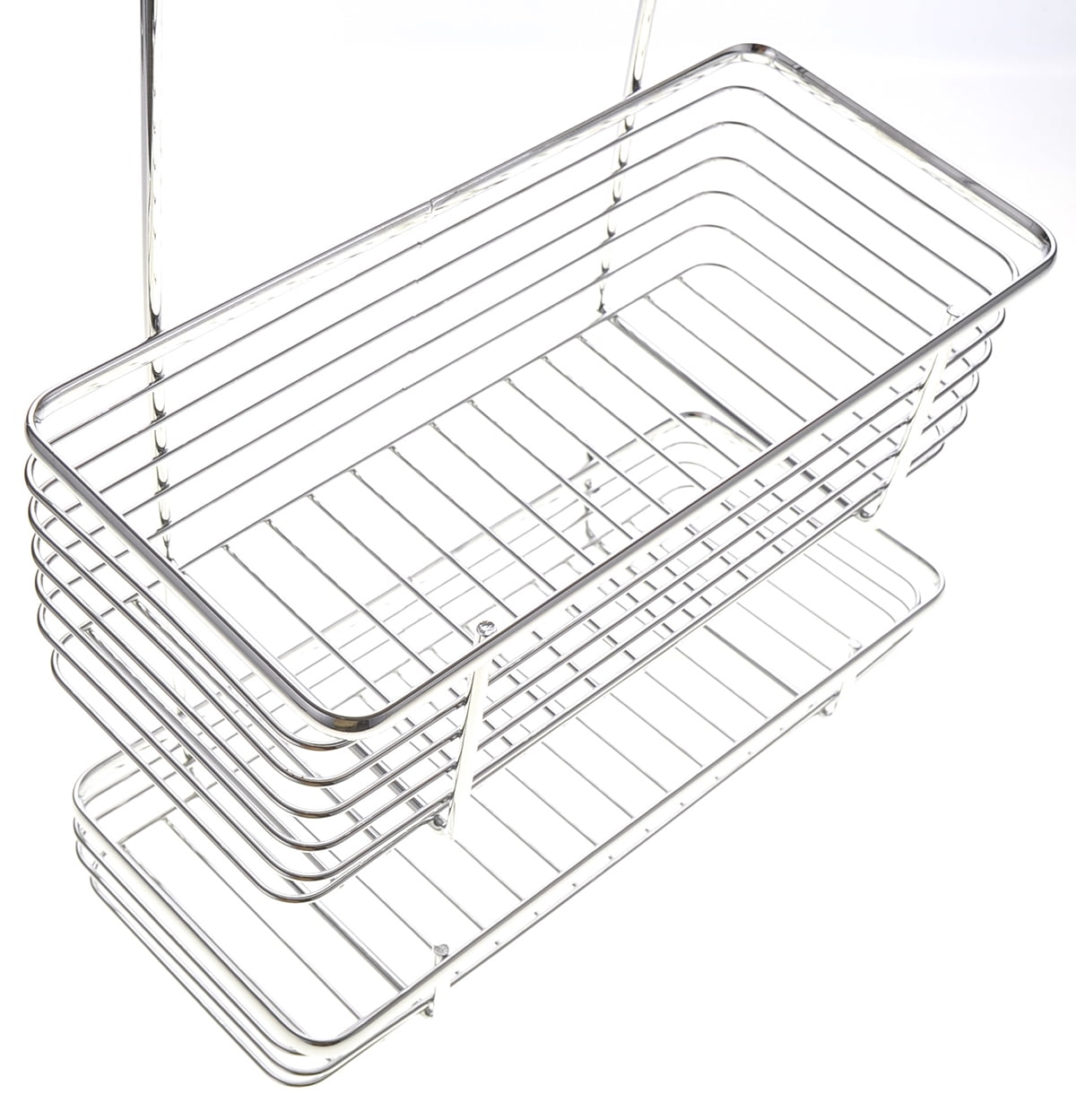 TechWonder 2-Tier Cabinet Storage Organizer - Chrome